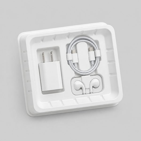 White PET Clamshell Blister Tray Insert Holder