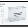 fully transparent plastic box sales
