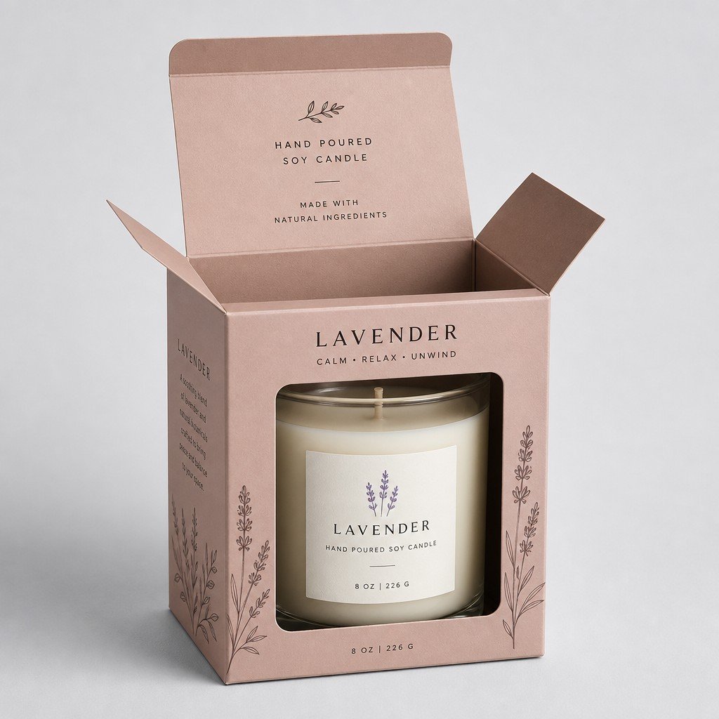 Custom Window Box Packaging for Retail