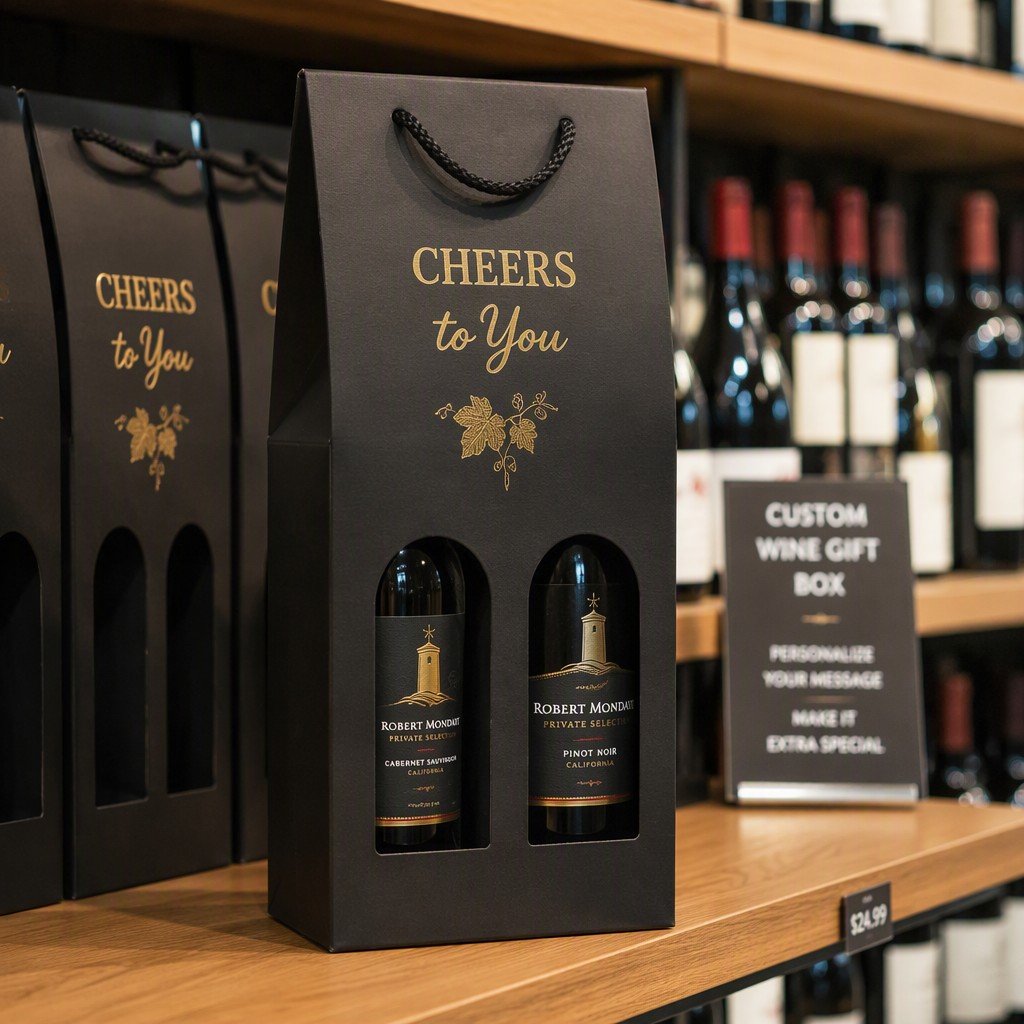 Custom Wine Gift Box
